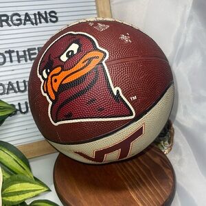 VIRGINIA TECH HOKIES NCAA 8" MINI  BASKETBALL